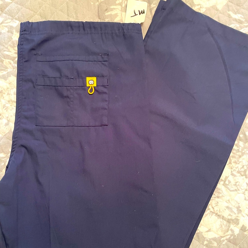 WonderWink Navy Scrub Pants